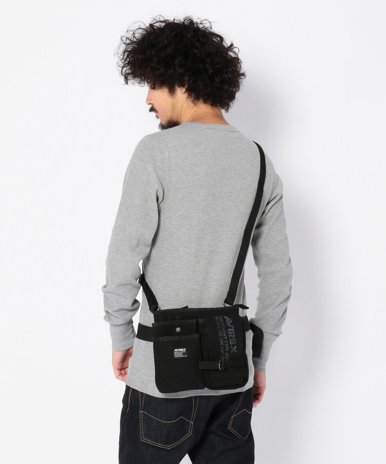 EAGLE POLYESTER WAIST BAG/イーグル ポリエステル ウエストバッグ