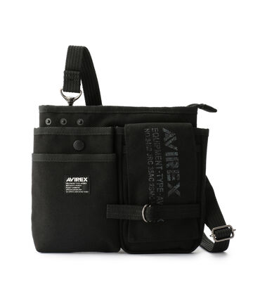 EAGLE POLYESTER WAIST BAG/イーグル ポリエステル ウエストバッグ/AVX342