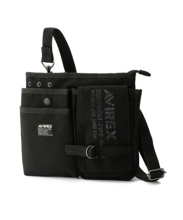 EAGLE POLYESTER WAIST BAG/イーグル ポリエステル ウエストバッグ/AVX342