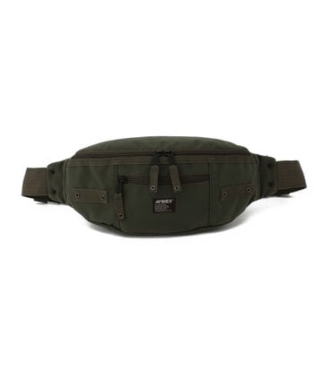 EAGLE POLYESTER 2WAY WAIST BAG /イーグル ポリエステル 2ウェイ ウエストバッグ / AVIREX