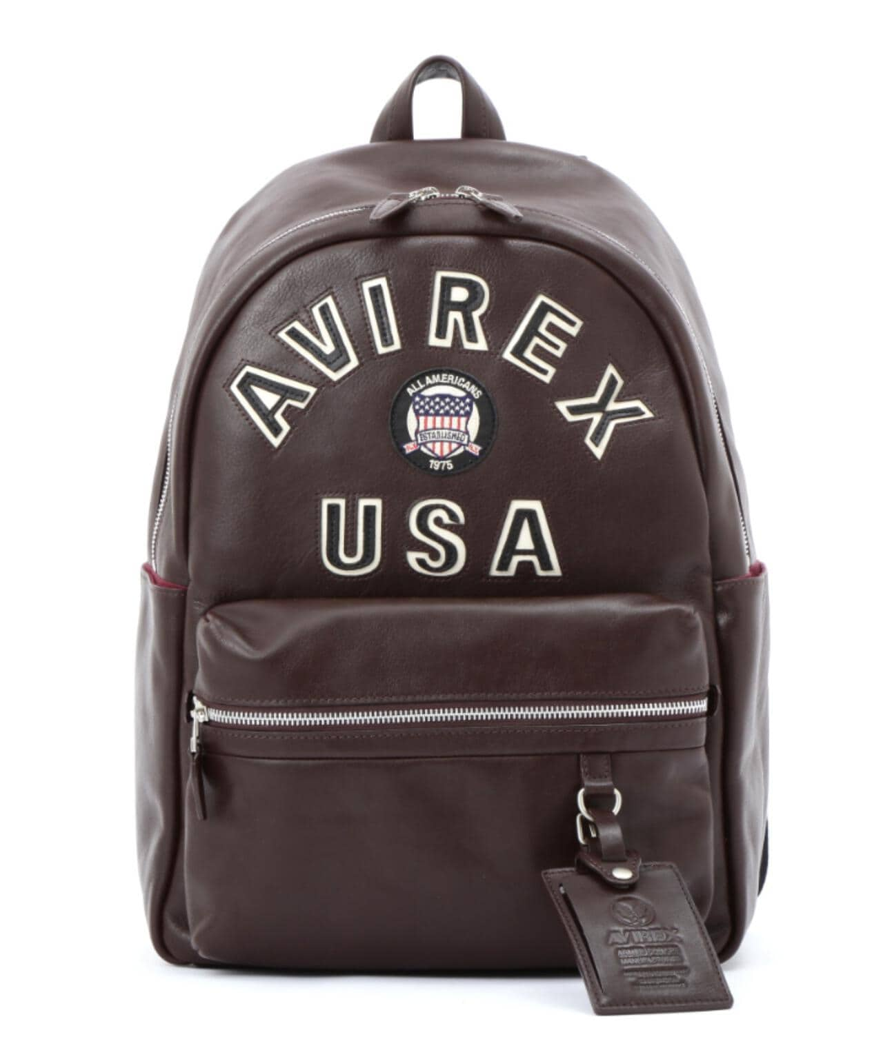 VARSITY LEATHER DAYPACK/ バーシティレザーデイパック /AVX5628