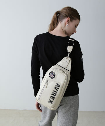 VARSITY DESIGN BULTO SHOULDER BAG / バーシティ デザイン ブルトショルダーバッグ / AVIREX / 