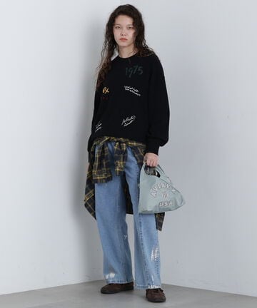 【先行予約 9月中旬-9月下旬入荷予定】SIGNATURE MINI SHOLDER BAG/シグネチャーロゴ ミニショルダーバッグ