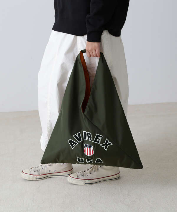 《直営店限定》VARSITY NYLON BAG/ バーシティーナイロンバッグ