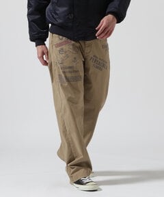 直営店限定》USN STENCIL CHINO PANTS / USN ステンシル チノパンツ 