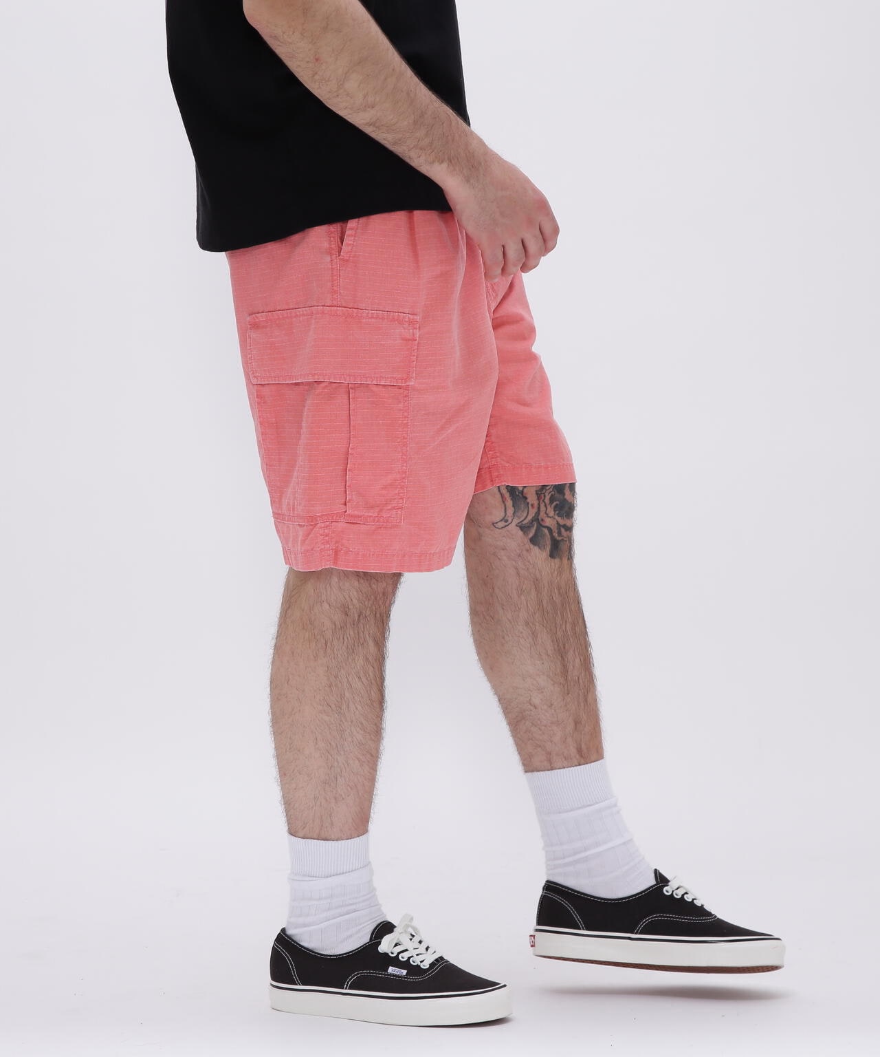 PIGMENT 2TUCK CARGO SHORT PANTS / ピグメント ２タック カーゴ 