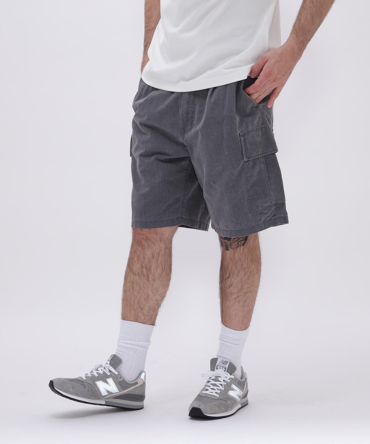 PIGMENT 2TUCK CARGO SHORT PANTS / ピグメント ２タック カーゴ 