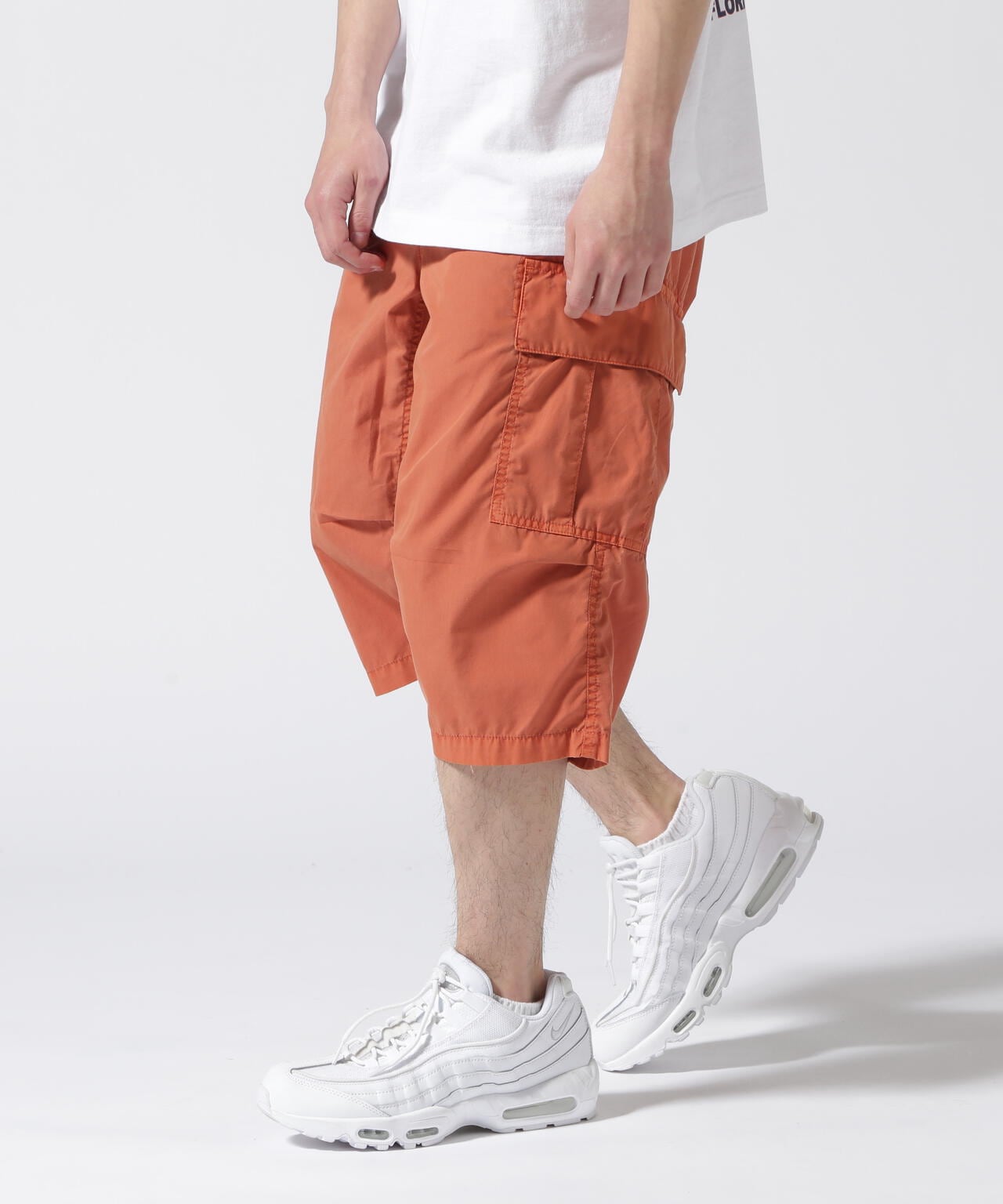 直営店限定》SIDE CARGO CROPPED PANTS / サイドカーゴ クロップド 