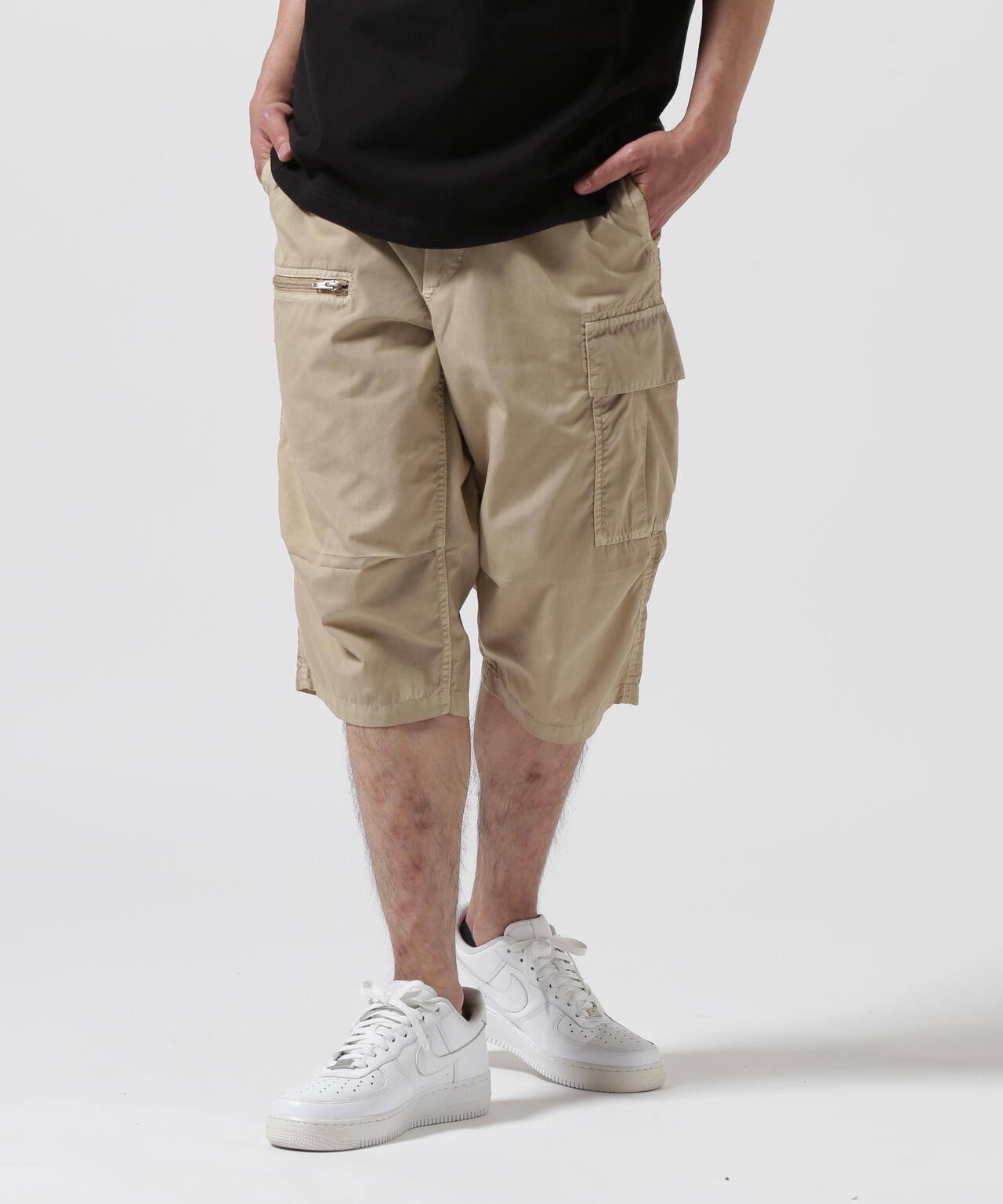 直営店限定》SIDE CARGO CROPPED PANTS / サイドカーゴ クロップド 