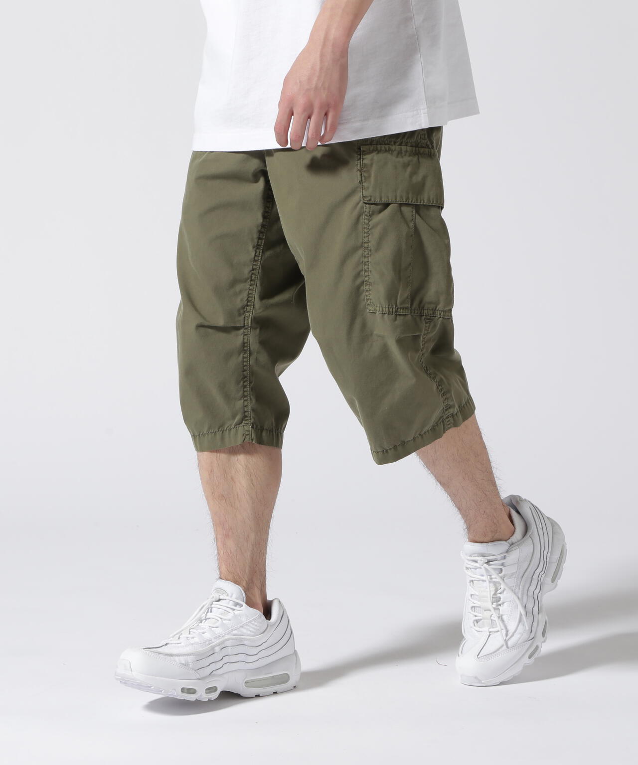 《直営店限定》SIDE CARGO CROPPED PANTS / サイドカーゴ クロップドパンツ / AVIREX / アヴィレックス