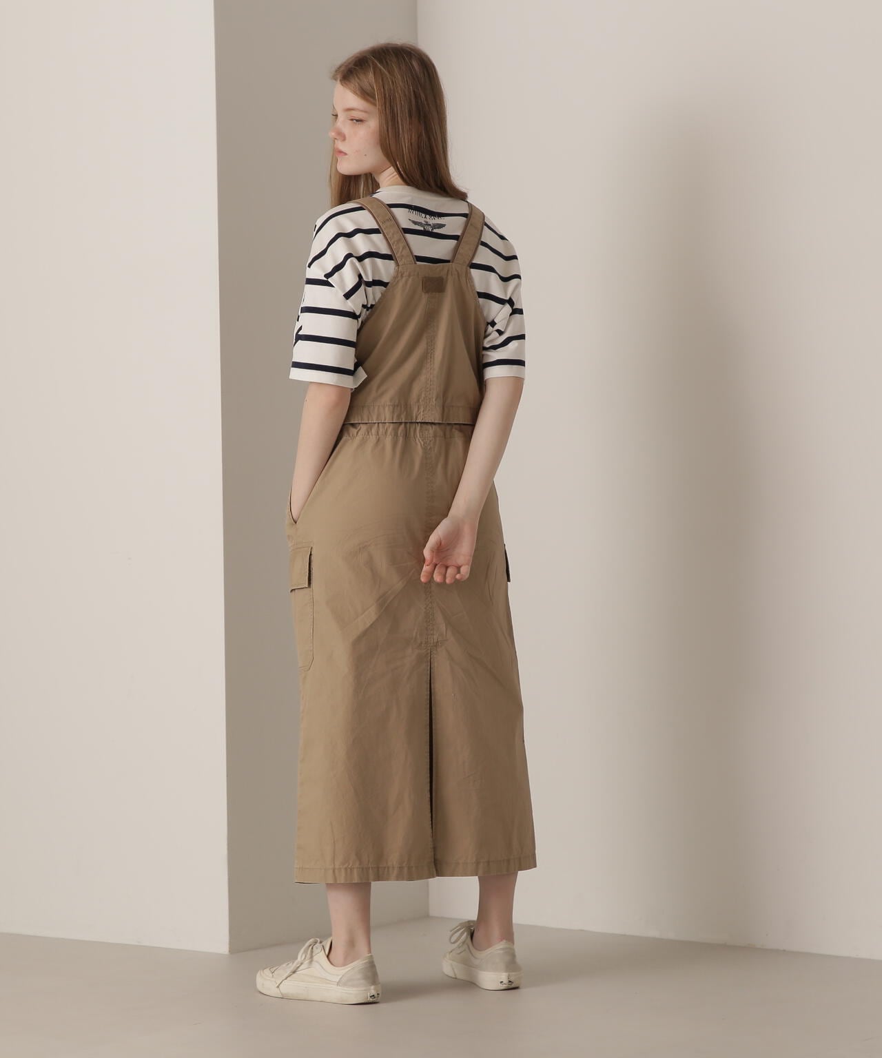 SEPARATE SKIRT＆VEST OVERALLS