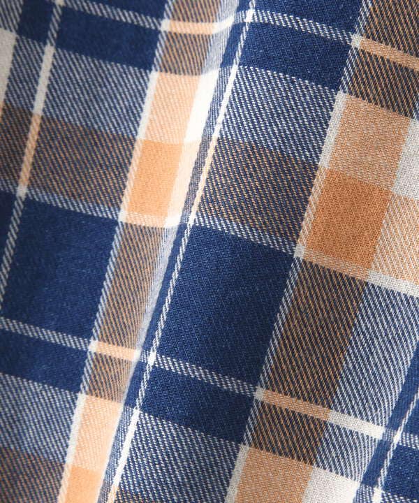 L-L/S INDIGO CHECK SHIRT/インディゴ チェック シャツ