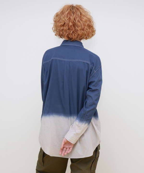 TIERED DYEING SHIRT/タイダイ シャツ