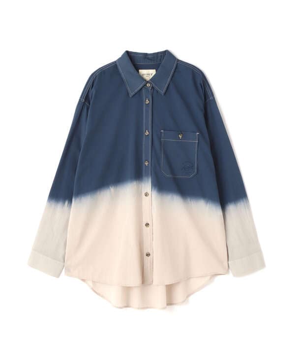 TIERED DYEING SHIRT/タイダイ シャツ