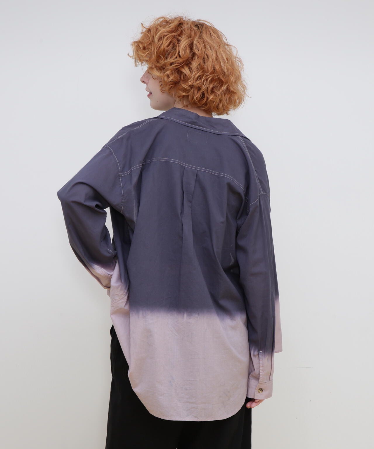 TIERED DYEING SHIRT/タイダイ シャツ