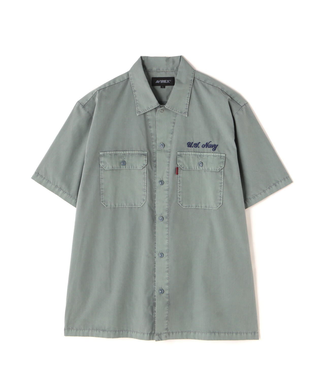 SHORTSLEEVE FADED WORK SHIRT BLUE ANGELS