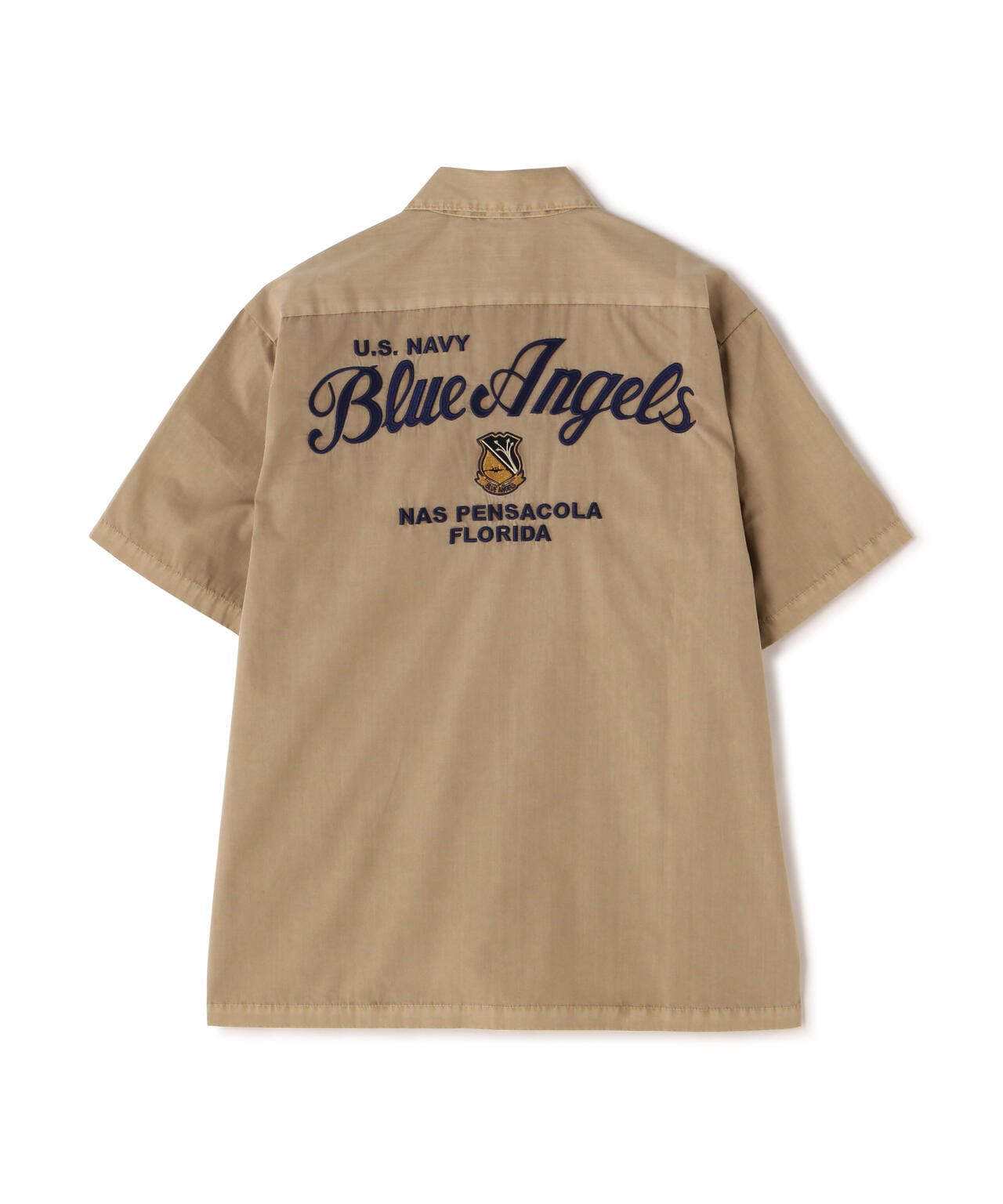 SHORTSLEEVE FADED WORK SHIRT BLUE ANGELS