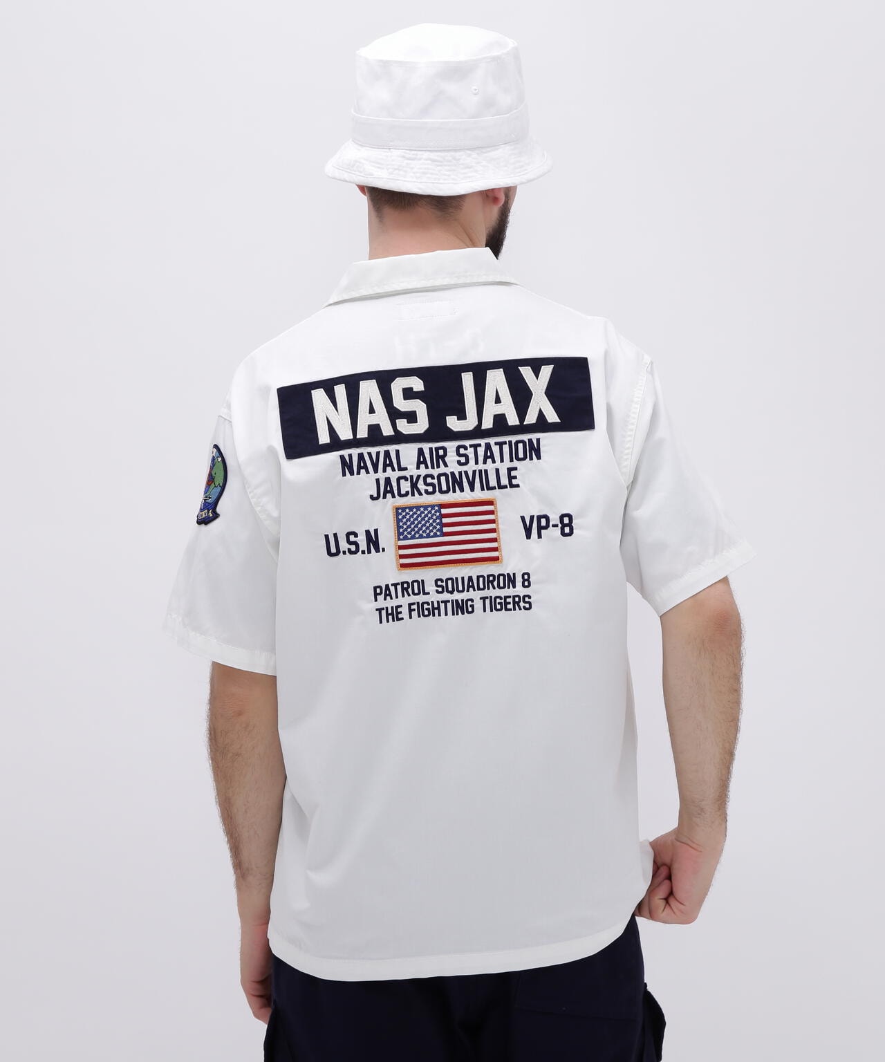 COOLMAX NAS JAX SHORTSLEEVE SHIRT | AVIREX ( アヴィレックス ) | US 