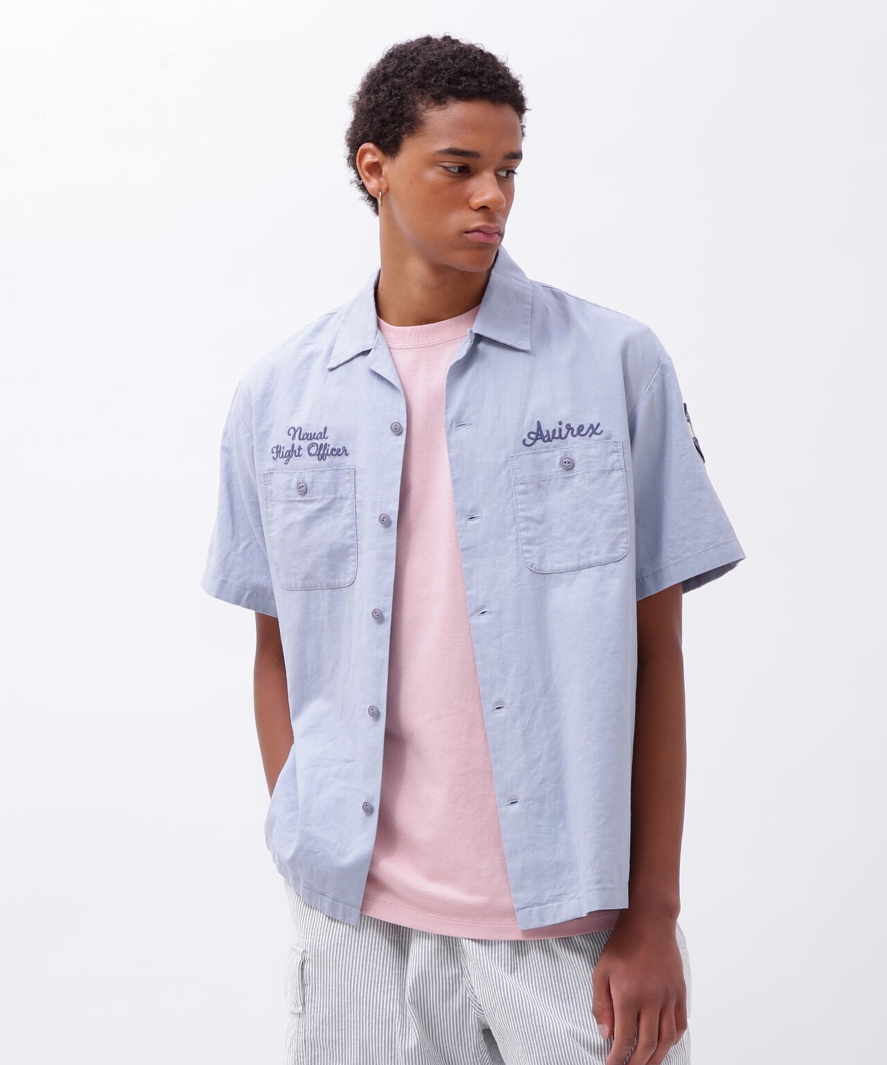 LINEN/COTTON PENSACOLA WORK SHIRT