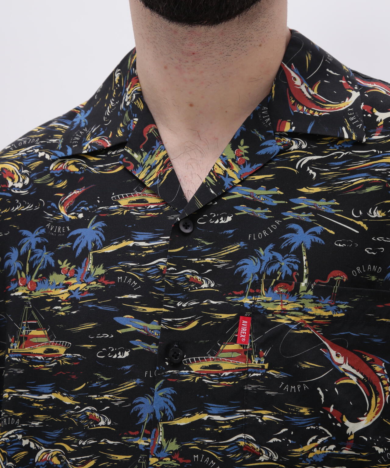 SHORTSLEEVE ALOHA SHIRT MIAMI / 半袖 アロハシャツ マイアミ