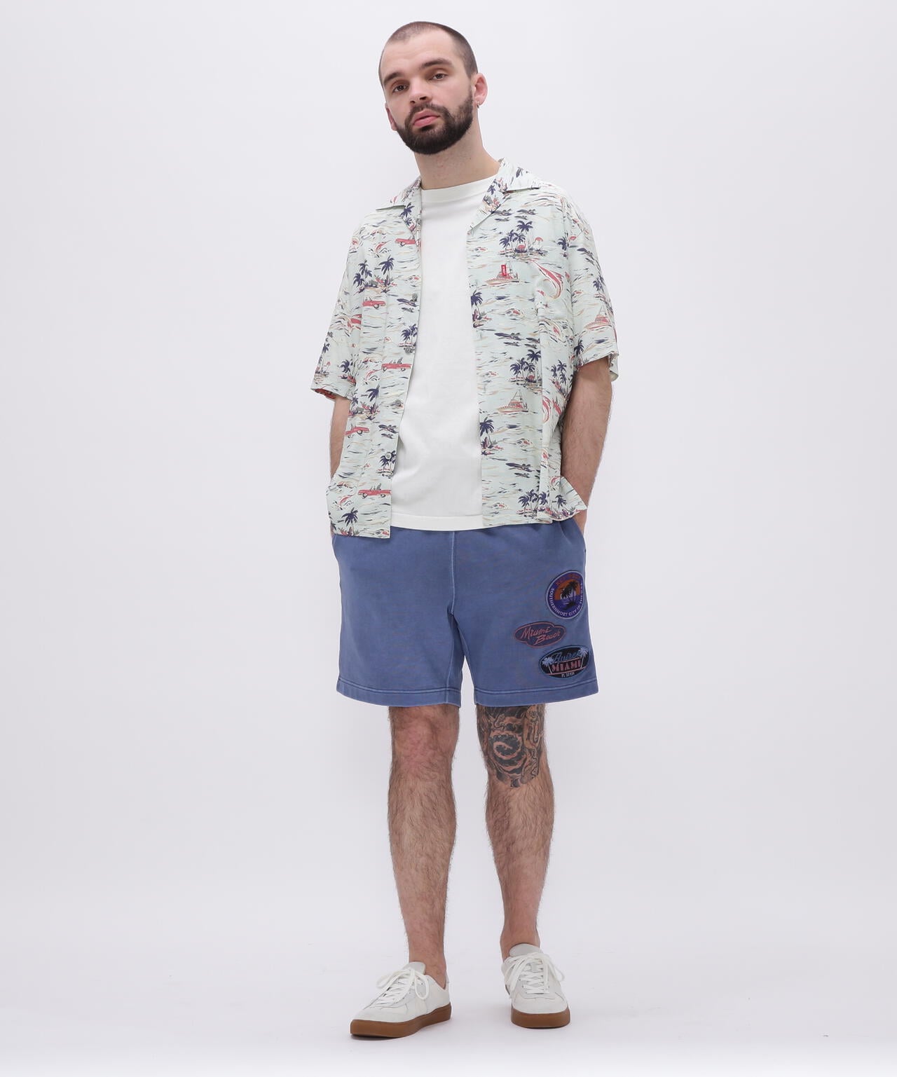 SHORTSLEEVE ALOHA SHIRT MIAMI / 半袖 アロハシャツ マイアミ