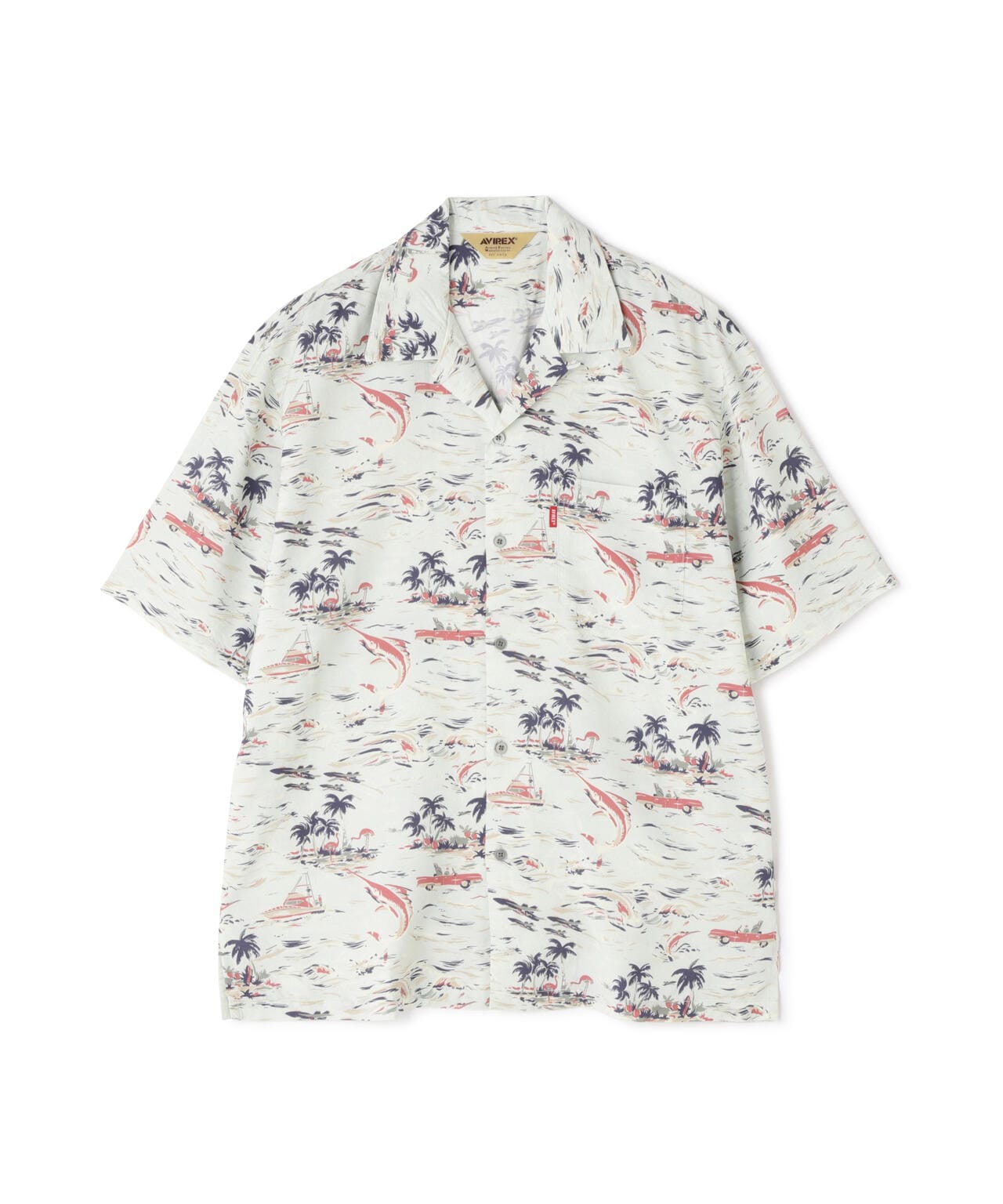 SHORTSLEEVE ALOHA SHIRT MIAMI / 半袖 アロハシャツ マイアミ