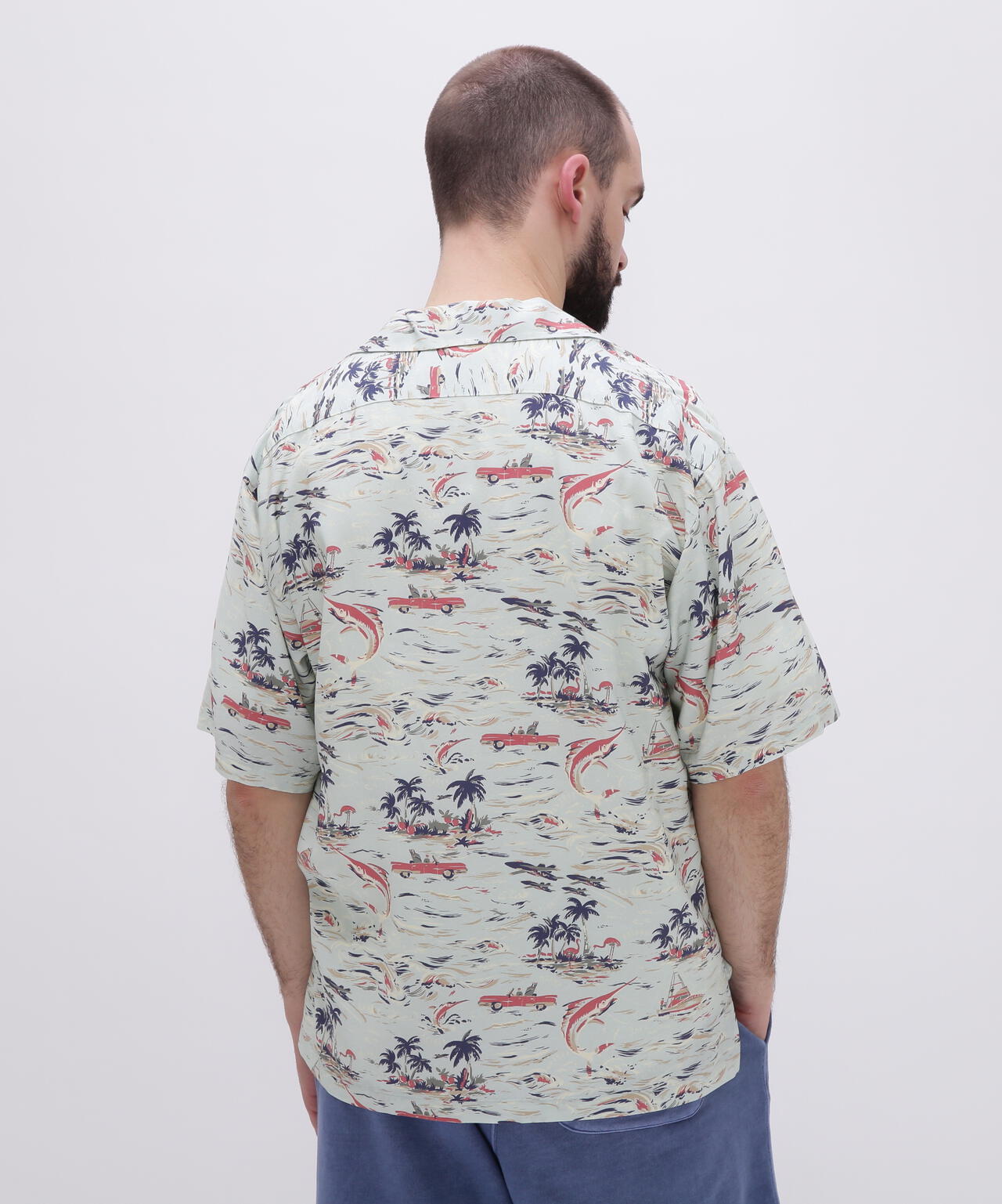 SHORTSLEEVE ALOHA SHIRT MIAMI / 半袖 アロハシャツ マイアミ ...