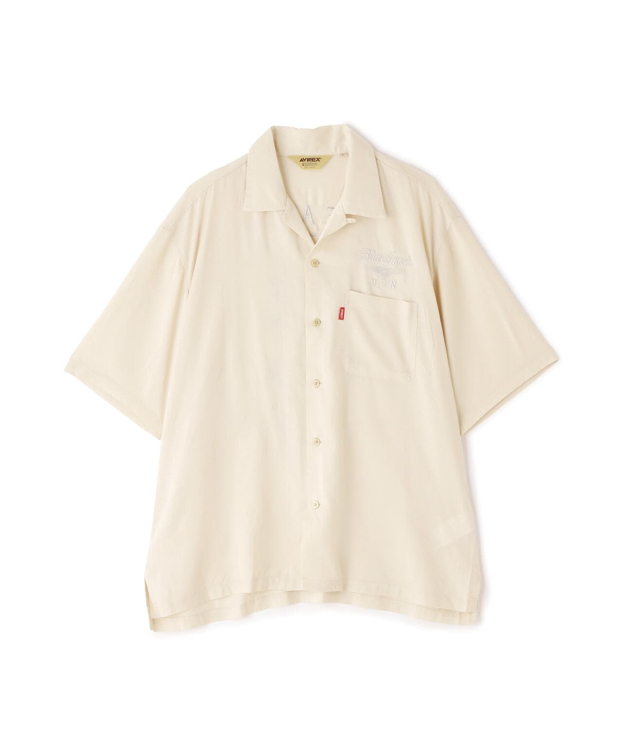 TENCEL SUKA EMBROIDERY SHORTSLEEVE SHIRT