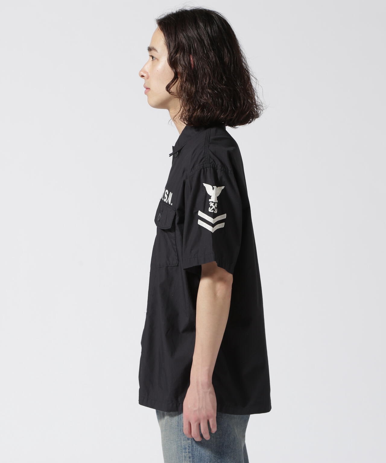 NAVAL FATIGUE SHIRT / ネイバル ファティーグ シャツ / AVIREX / アヴィレックス