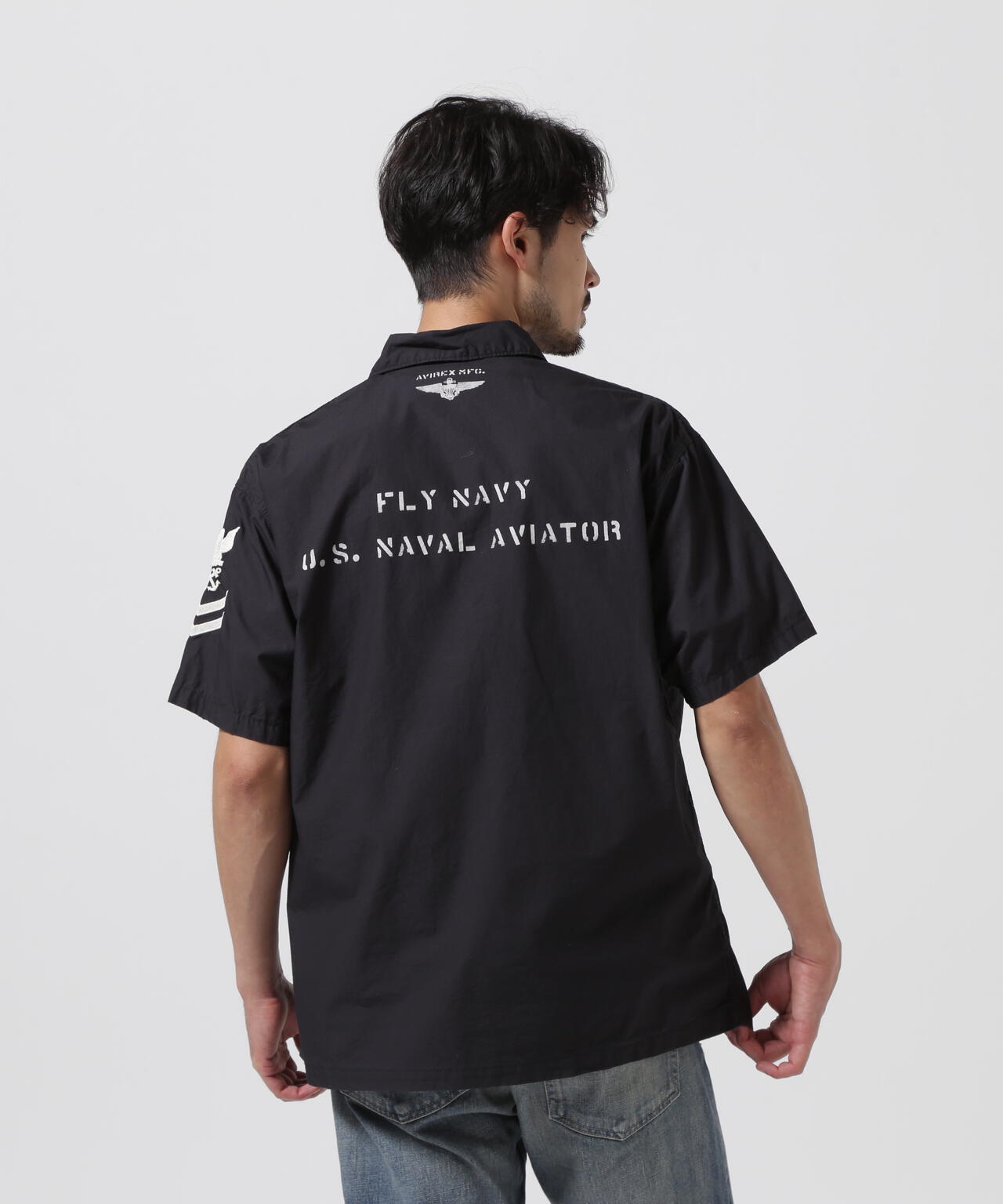 NAVAL FATIGUE SHIRT / ネイバル ファティーグ シャツ / AVIREX / アヴィレックス