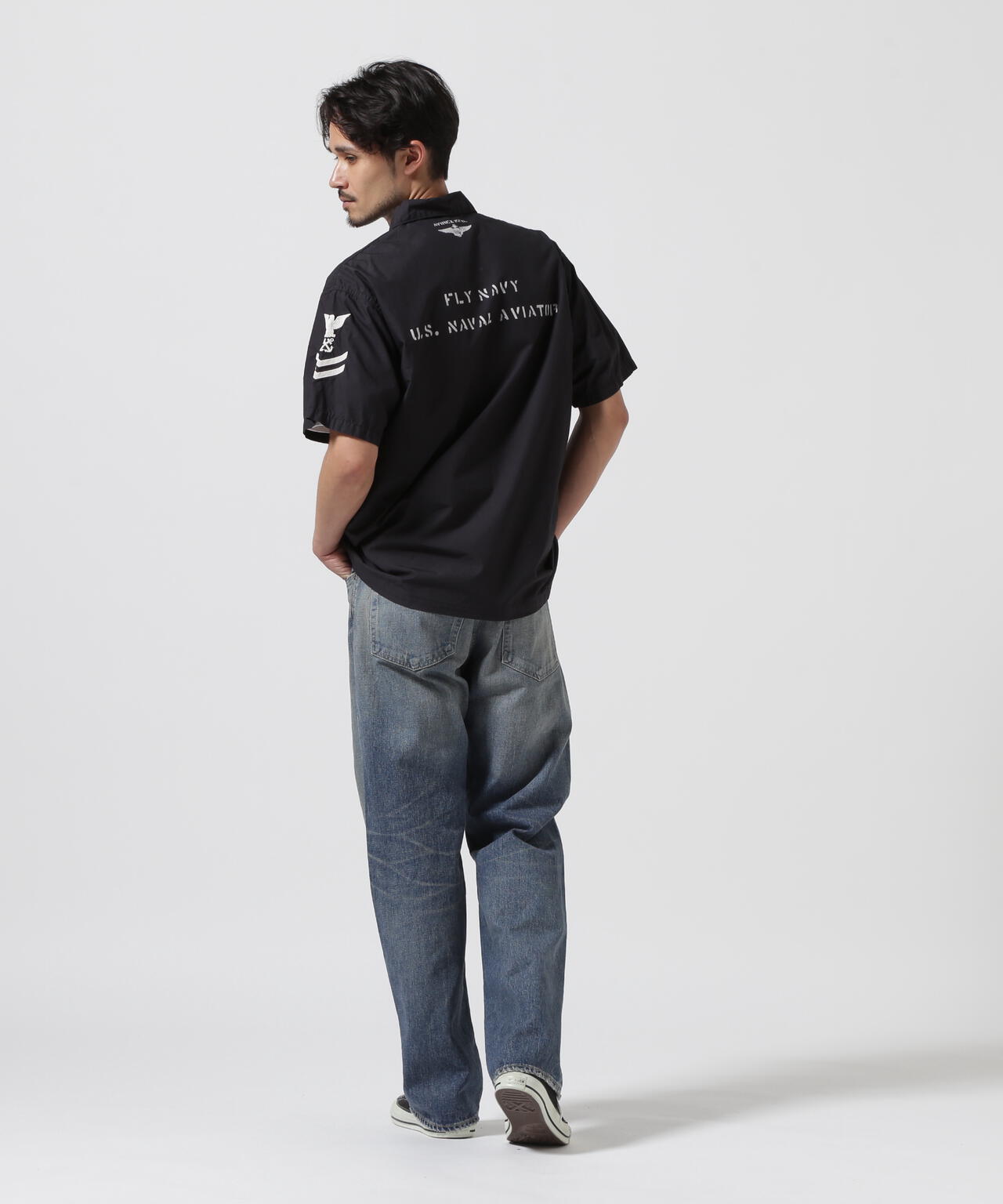 NAVAL FATIGUE SHIRT / ネイバル ファティーグ シャツ / AVIREX / アヴィレックス