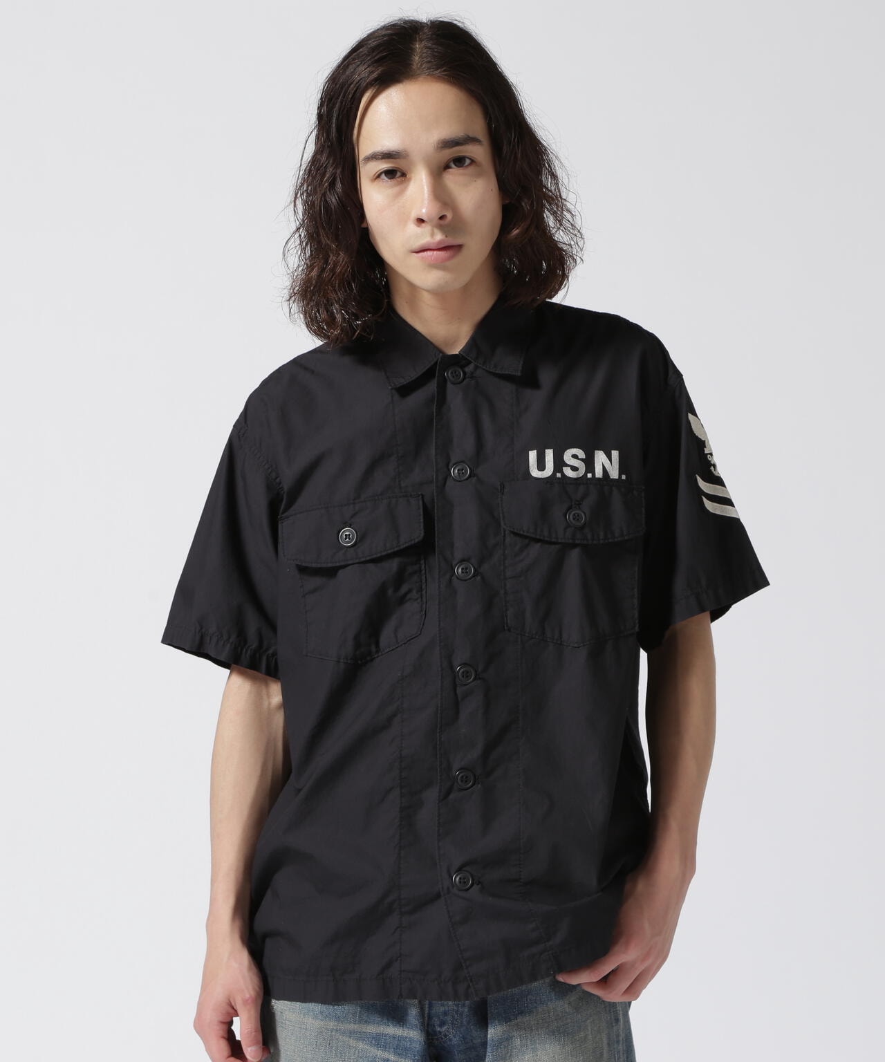 NAVAL FATIGUE SHIRT / ネイバル ファティーグ シャツ / AVIREX / アヴィレックス