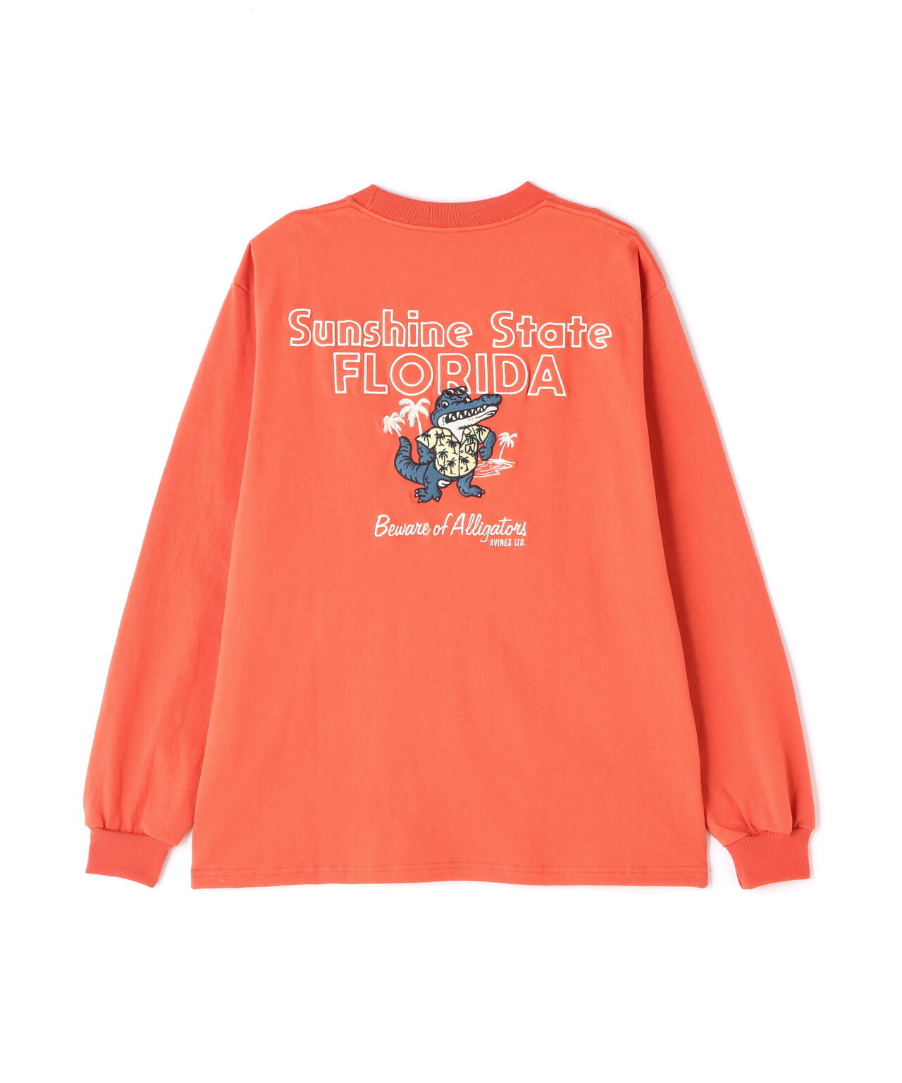 LONGSLEEVE FLORIDA ALLIGATORS T-SHIRT | AVIREX ( アヴィレックス