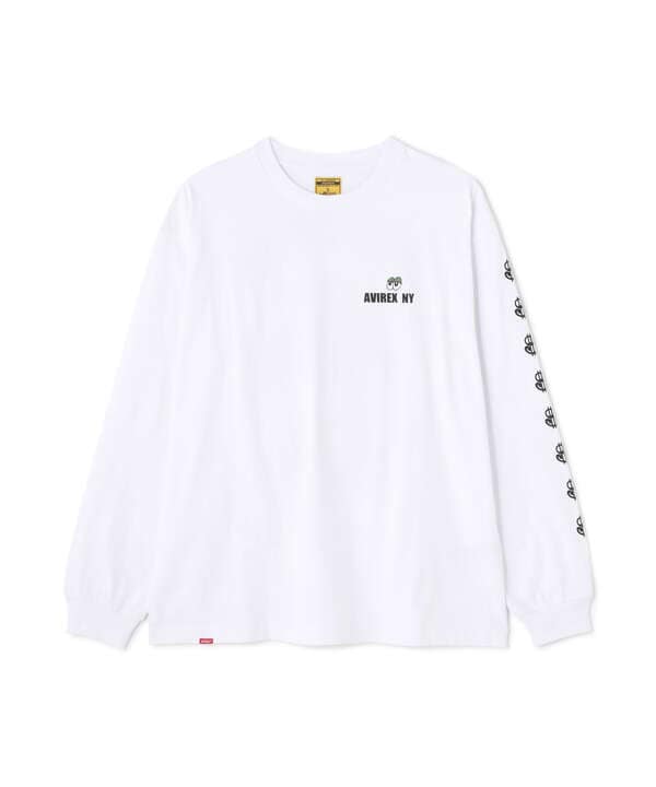 《直営店限定》DOLLARS DESIGN LONG SLLEVE T-SHIT / ダラーズ デザイン 長袖 Tシャツ / AVIREX 