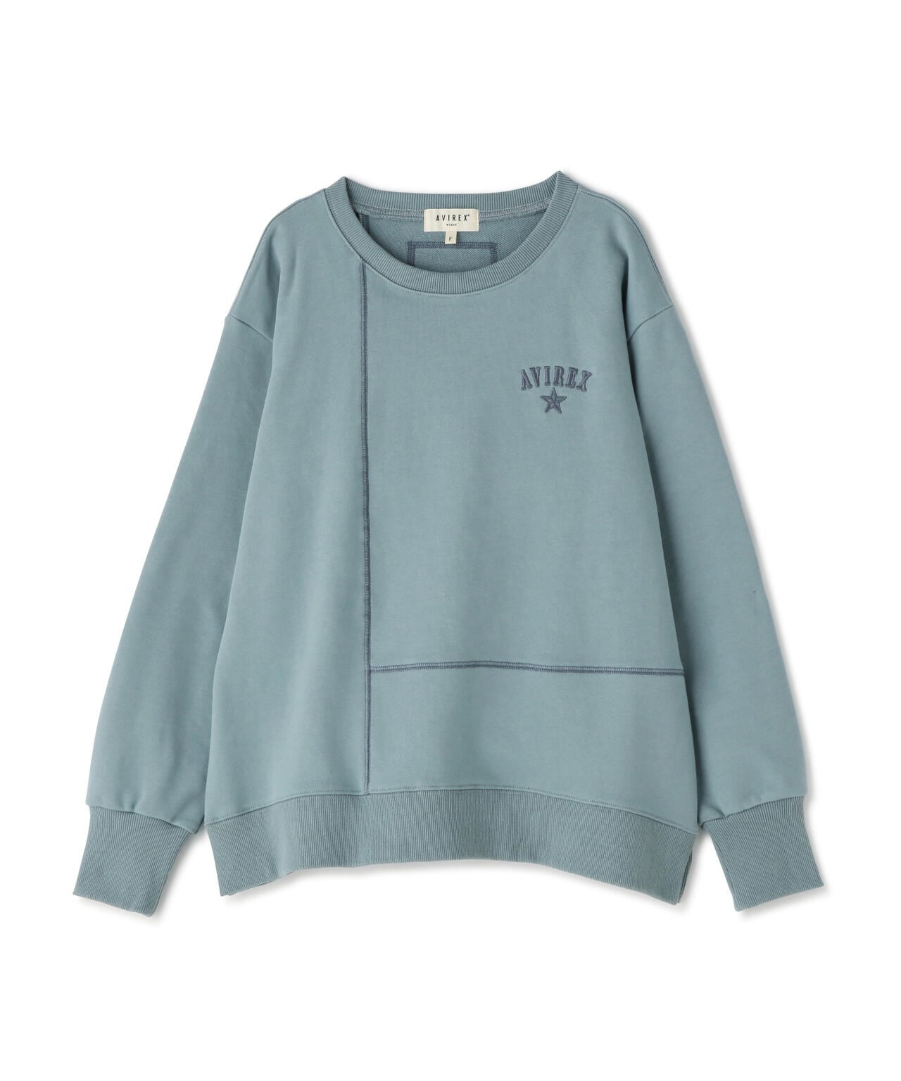 COLOR STITCH SWEAT SHIRT/カラーステッチ スウェットシャツ