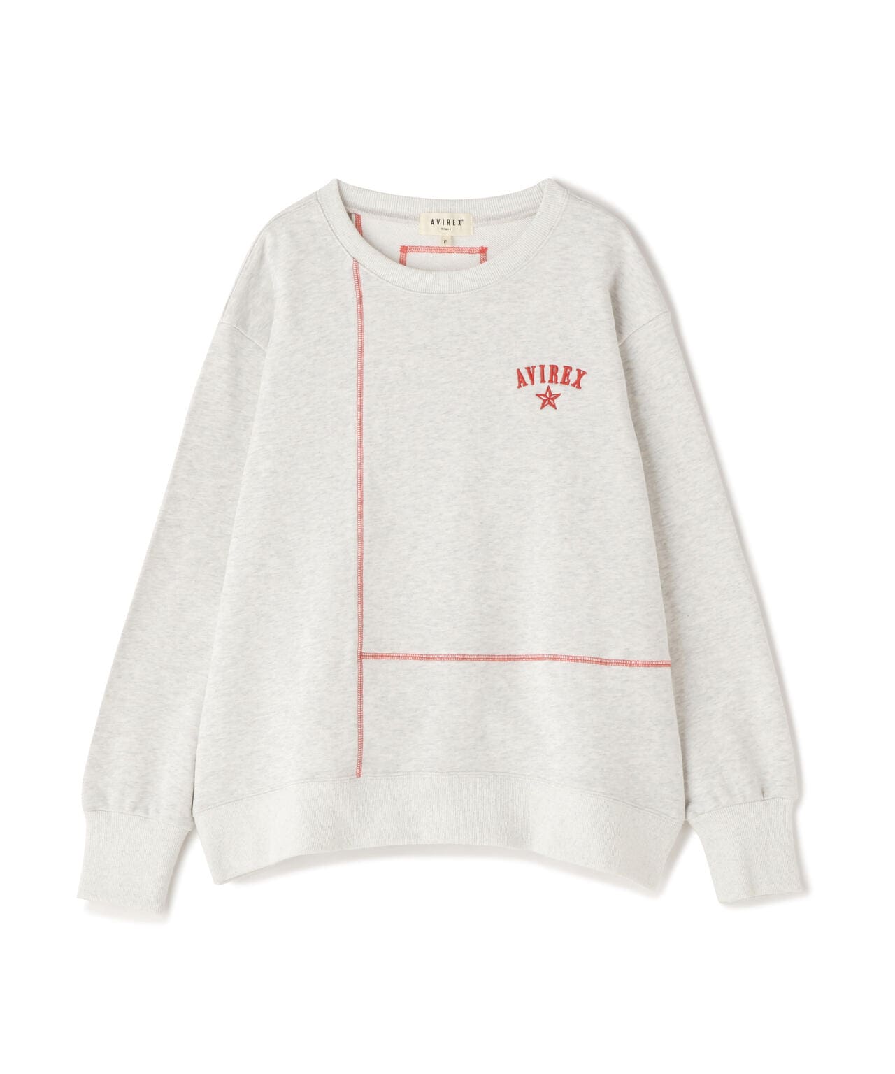 COLOR STITCH SWEAT SHIRT/カラーステッチ スウェットシャツ