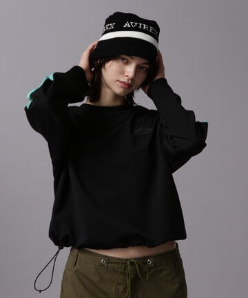 《WEB&DEPOT限定》TRACK PULL OVER TOPS/トラックプルオーバートップス