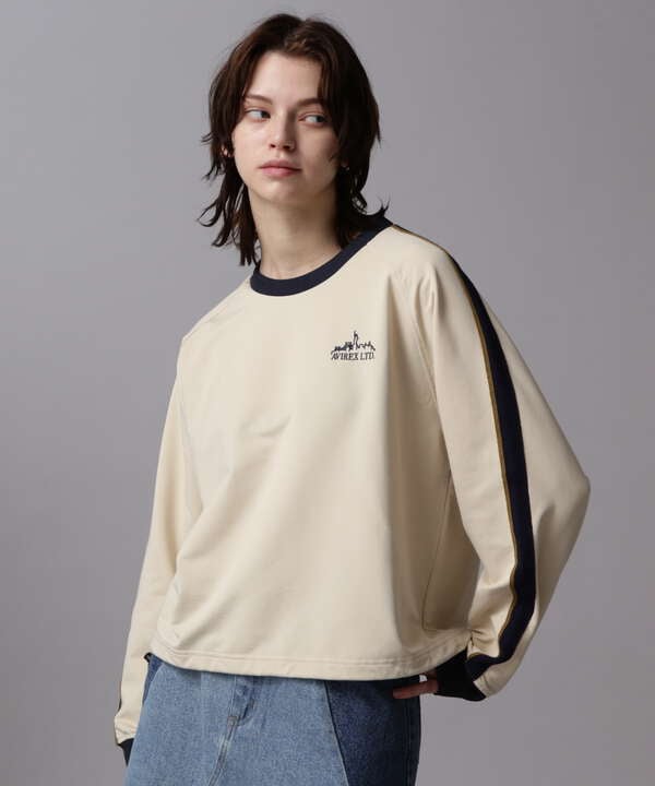 《WEB&DEPOT限定》TRACK PULL OVER TOPS/トラックプルオーバートップス