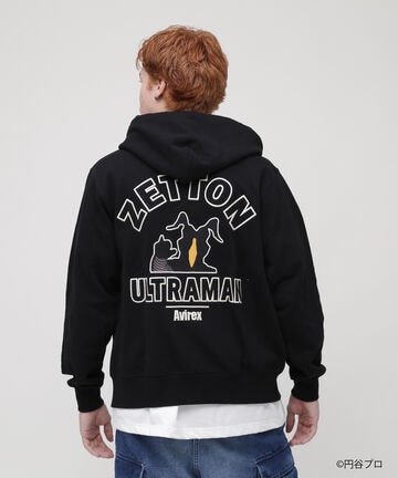 ULTRAMAN ZETTON ZIP PARKA / ウルトラマン ゼットン ジップパーカー