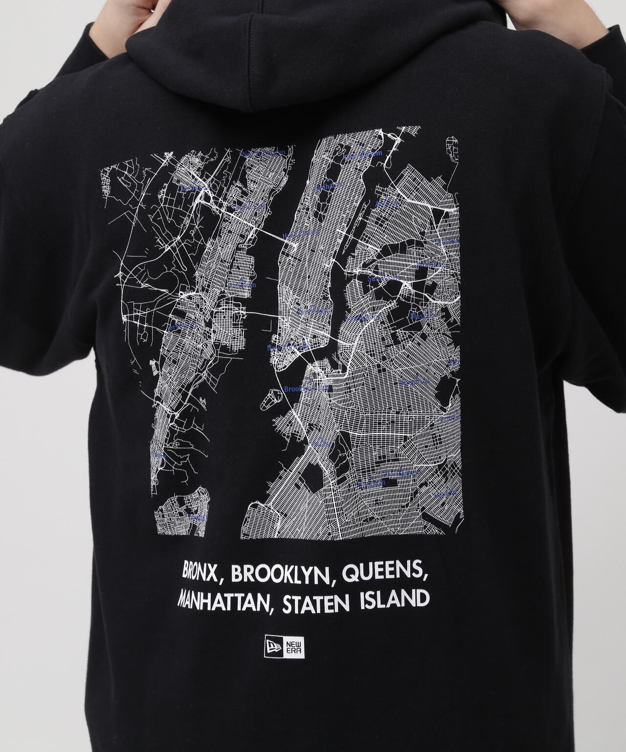 《AVIREX × NEW ERA》 NEW ERA PARKA NEW YORK MAP
