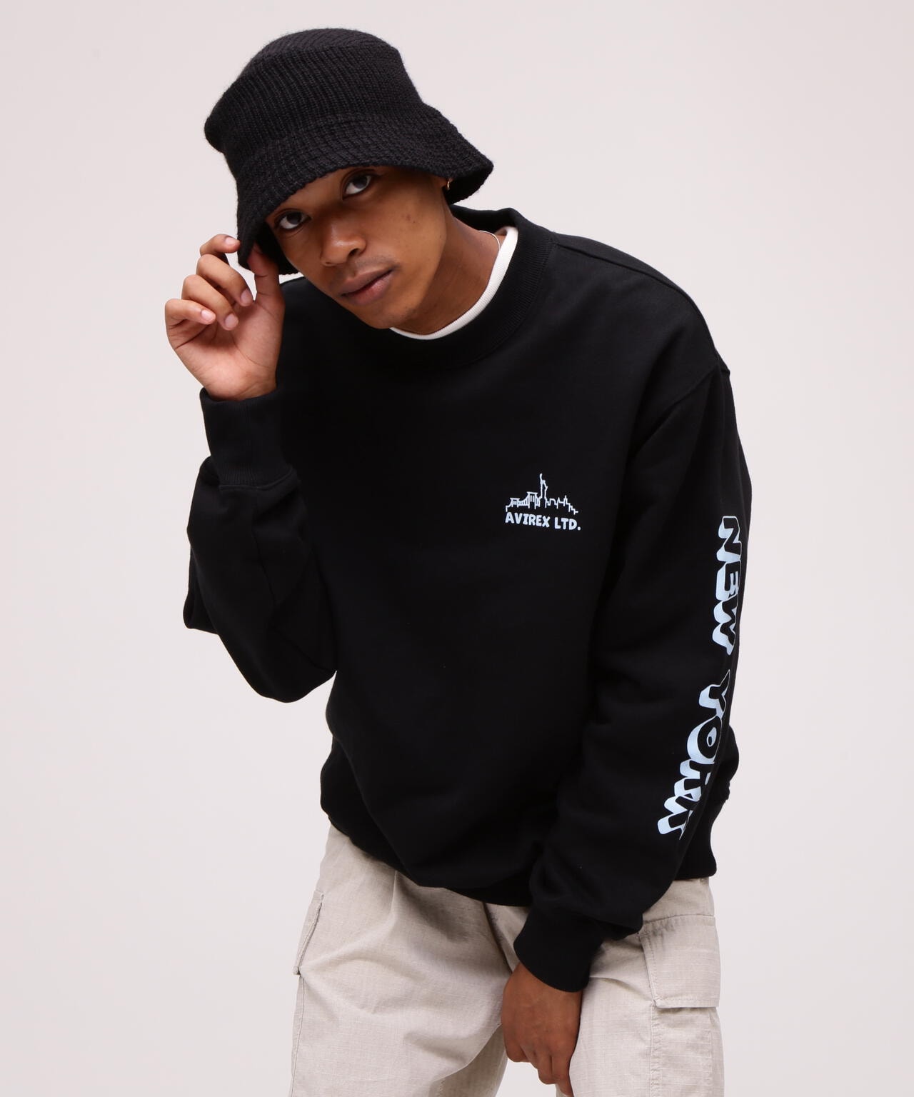 先行予約 2月上旬-2月中旬入荷予定】CREW NECK SWEAT DIGGN ON YOU