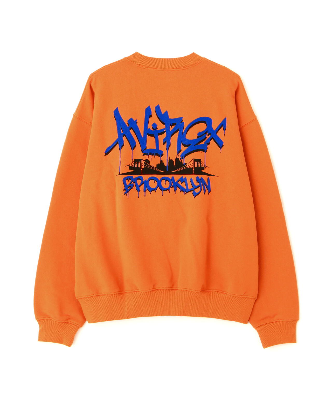 WEB限定》TAGGING BROOKLYN CREW NECK SWEAT | AVIREX 
