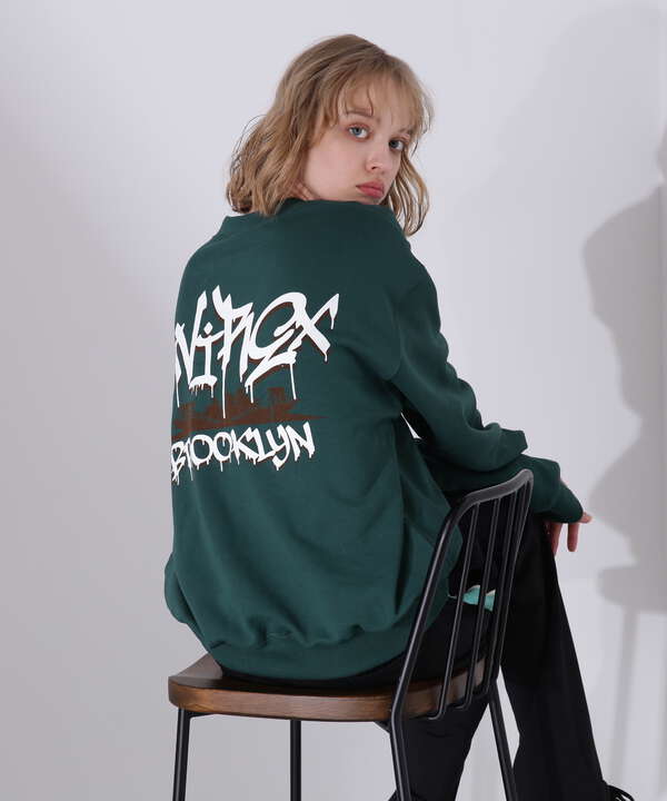 《WEB限定》TAGGING BROOKLYN CREW NECK SWEAT