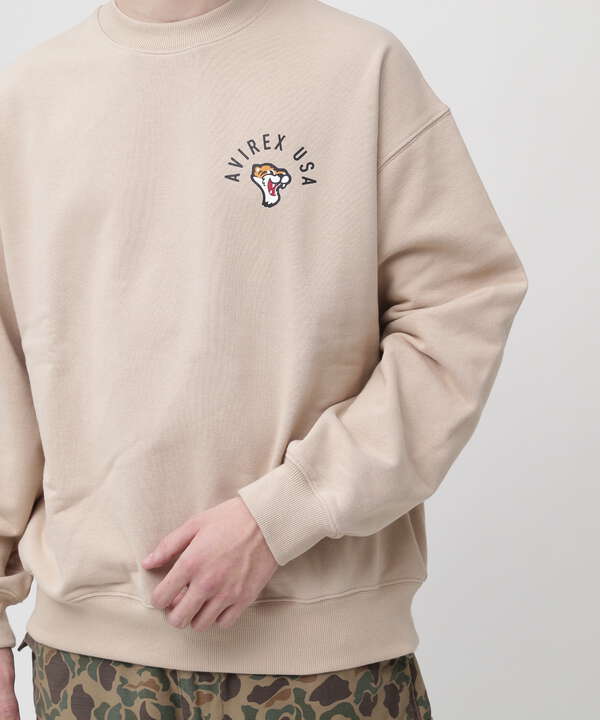 《WEB限定》FLYING TIGER CREW NECK SWEAT