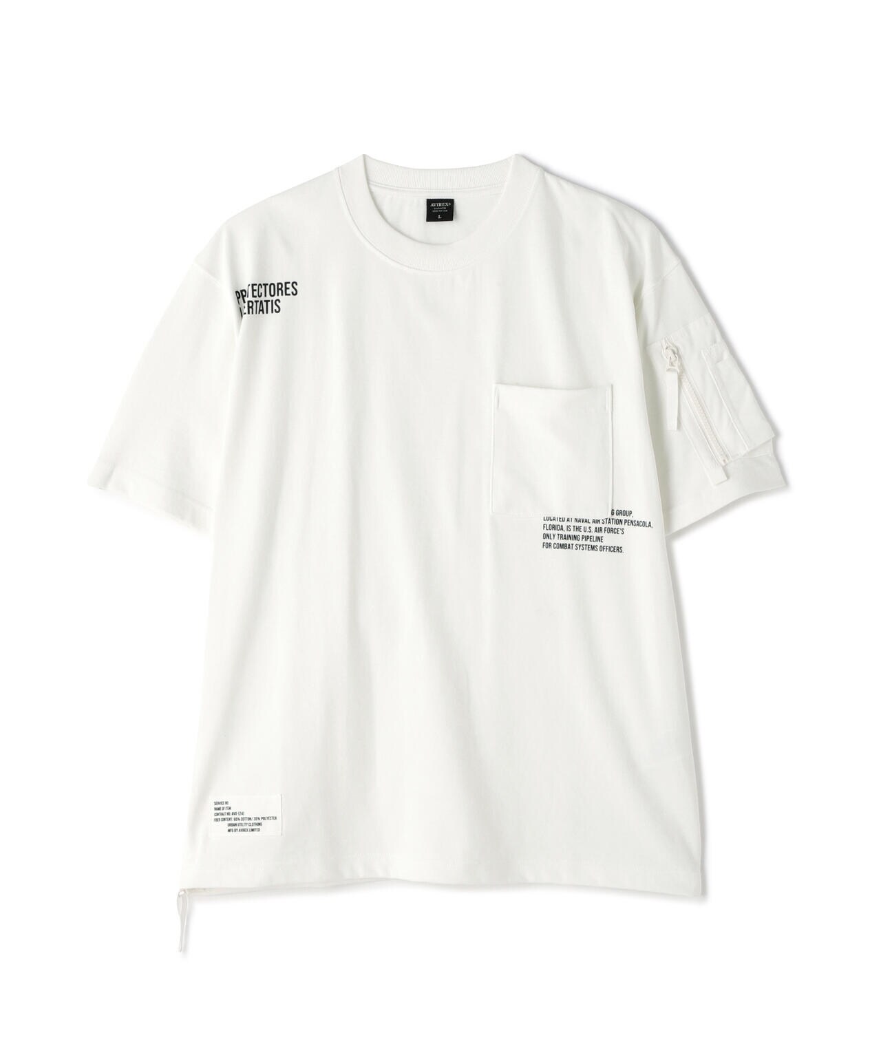 LOOSE FIT MIL. POCKET T-SHIRT