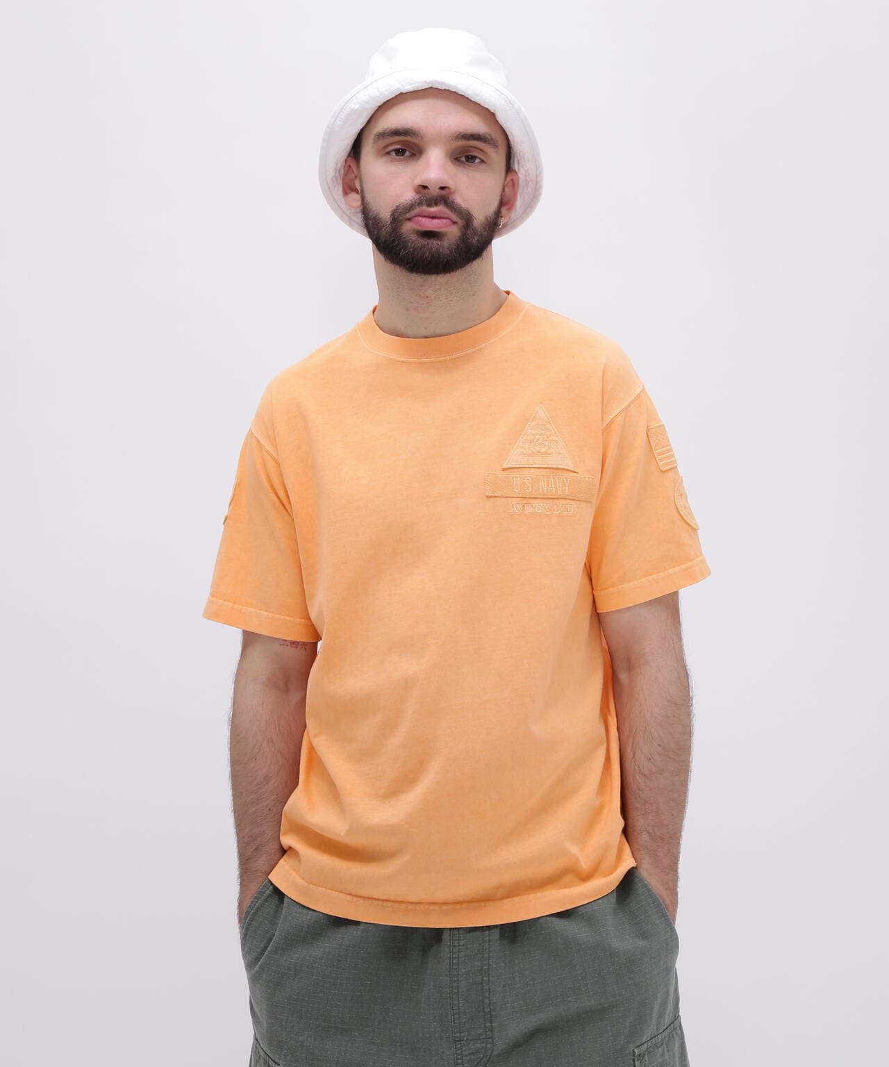 FADE WASH WARBUCKS PATCH T-SHIRT