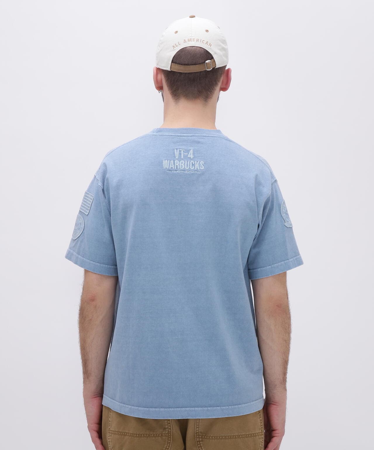 FADE WASH WARBUCKS PATCH T-SHIRT