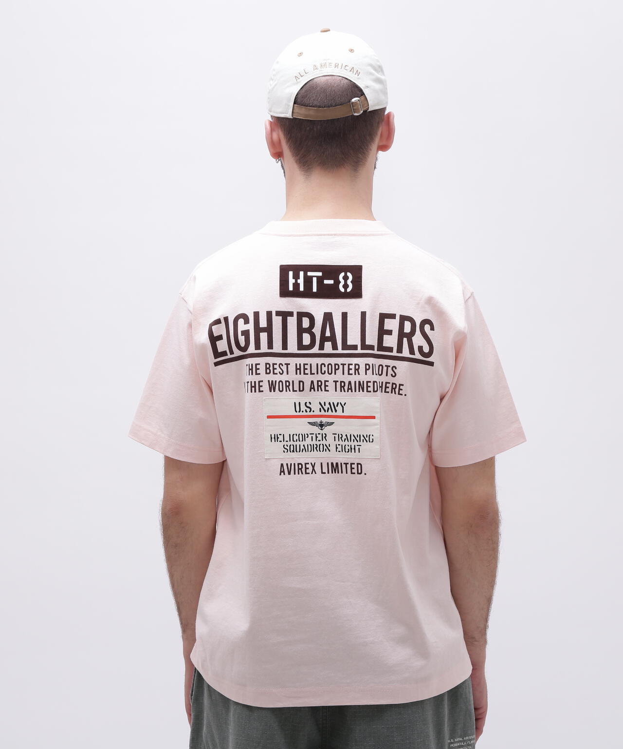 EIGHT BALLERS STENCIL PATCH T-SHIRT / エイトボーラーズ ステンシル 