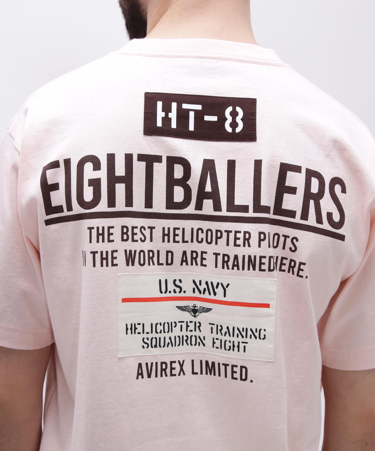 EIGHT BALLERS STENCIL PATCH T-SHIRT / エイトボーラーズ ステンシル 