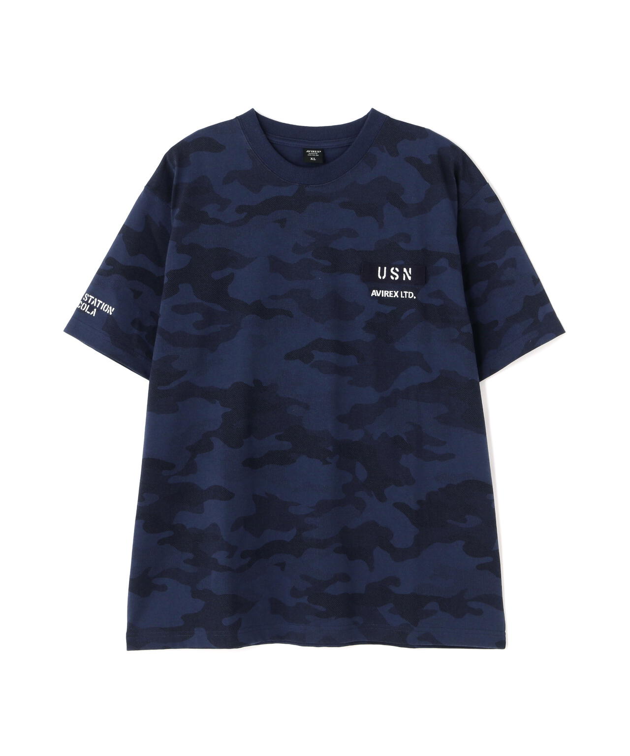 CAMO STENCIL T-SHIRT VERTICAL BREAK / カモ ステンシル Tシャツ バーティカル ブレイク / 